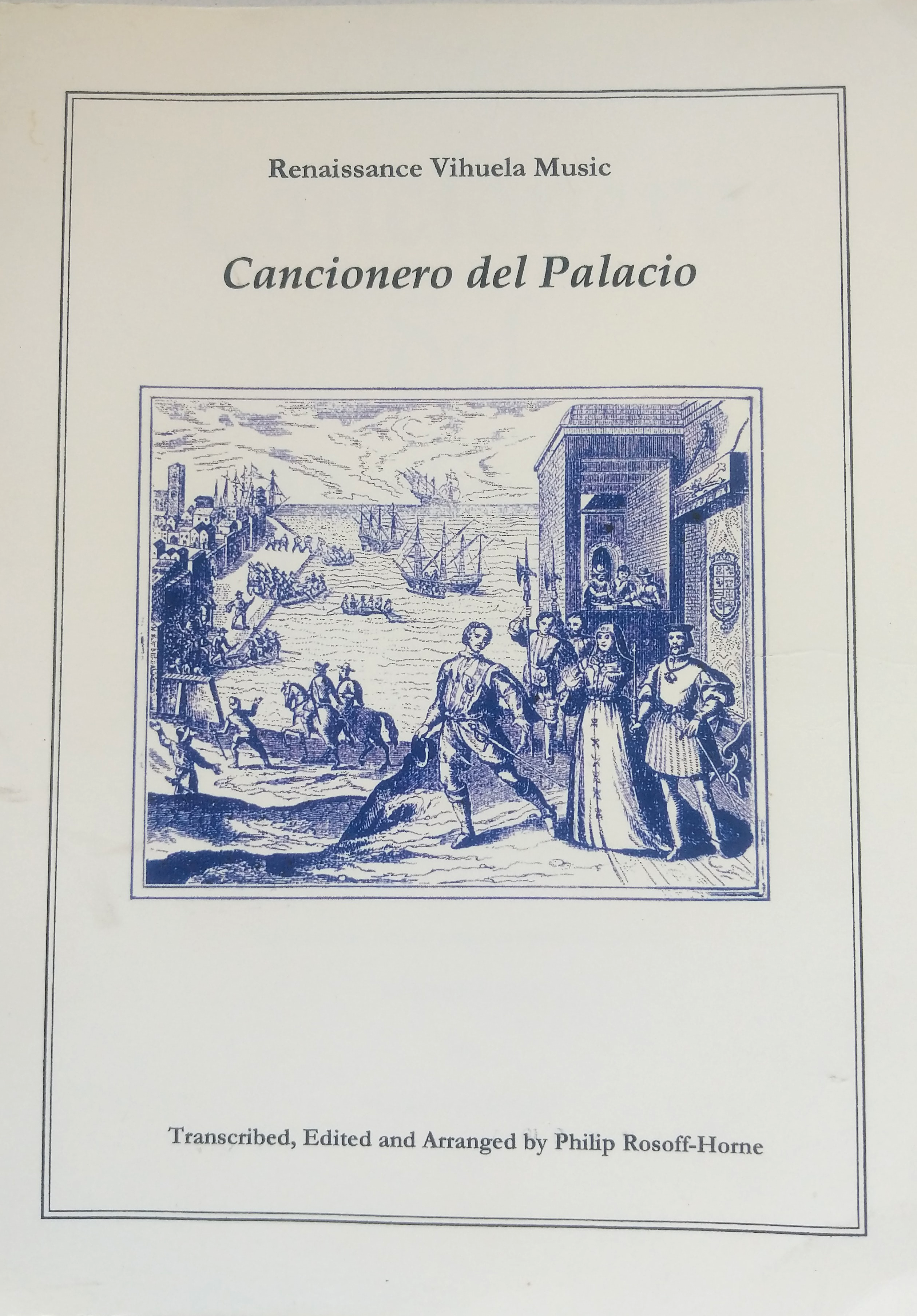 The cover of Cancionero del Palacio
